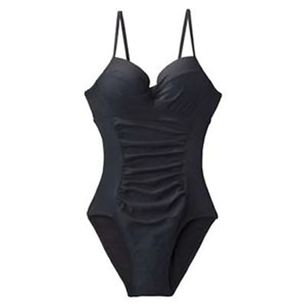 Sara Blakely Love Your Assets Push Up XL Black Bathing Suit